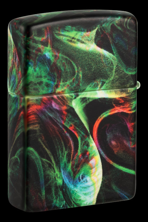 Zippo vžigalnik 48774 Psychedelic Swirl Glow in the Dark