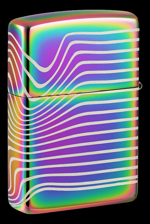 Zippo 48775 vžigalnik Wavy Pattern, Multi Color