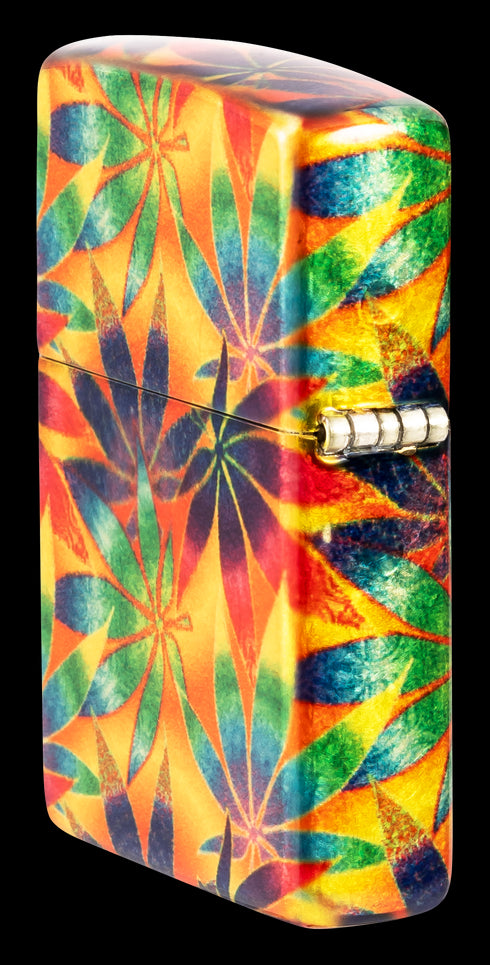 Zippo vžigalnik 48776 Cannabis Tumbled Brass