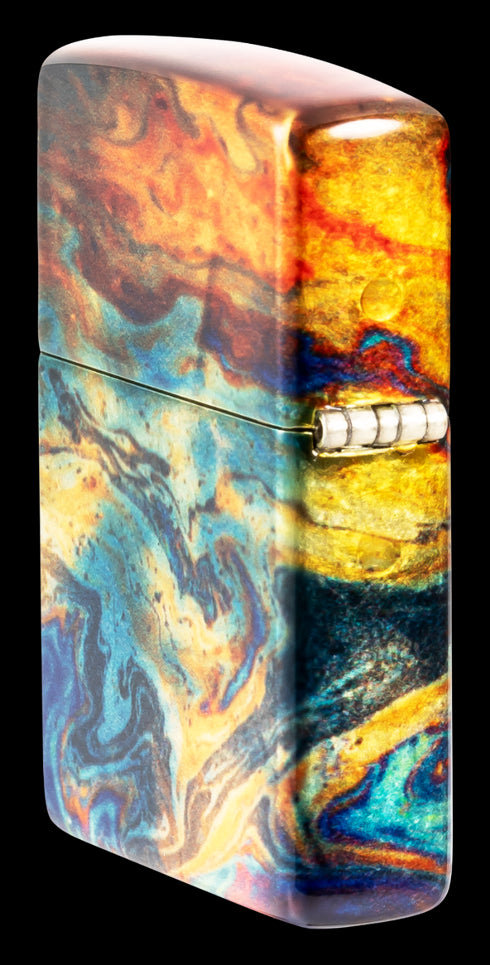 Zippo vžigalnik 48778 Colorful Tumbled Brass