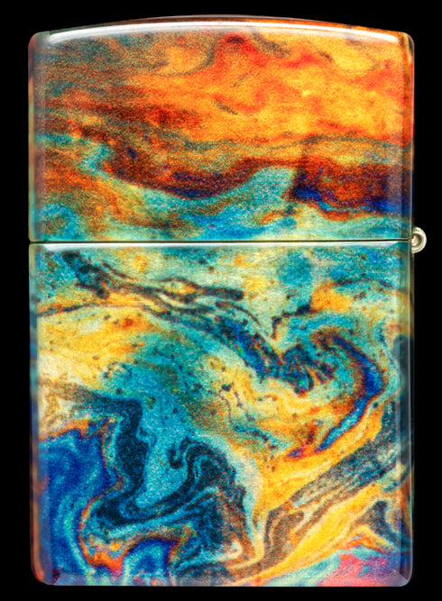 Zippo vžigalnik 48778 Colorful Tumbled Brass