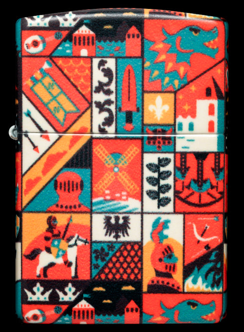 Zippo 48786 vžigalnik Of The Old Ages, 540 Matte