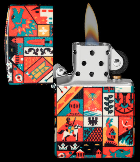 Zippo 48786 vžigalnik Of The Old Ages, 540 Matte