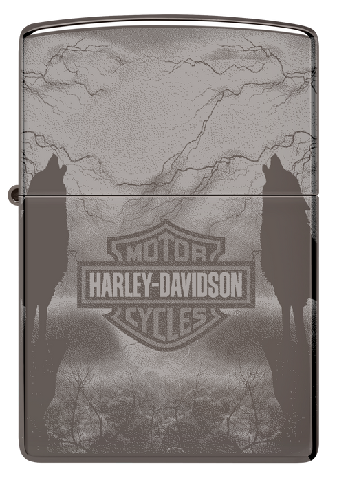 Zippo vžigalnik 48799 Harley Davidson® Wolves