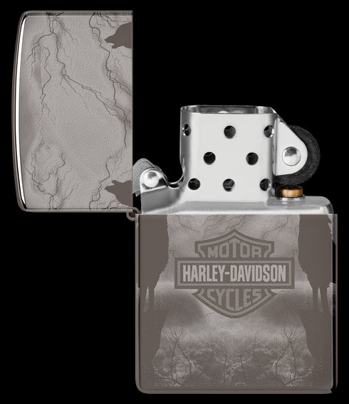 Zippo vžigalnik 48799 Harley Davidson Wolves