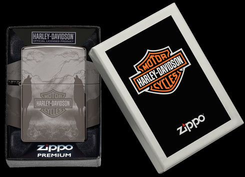 Zippo vžigalnik 48799 Harley Davidson Wolves