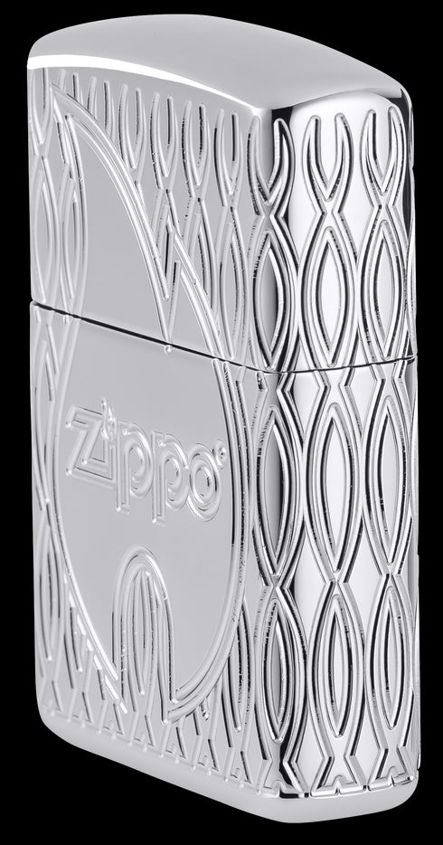 Zippo vžigalnik 48838 Flame Armor HP Chrome