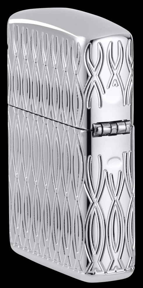 Zippo vžigalnik 48838 Flame Armor HP Chrome