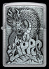 Zippo vžigalnik 48902 Dragon Emblem Brushed Chrome