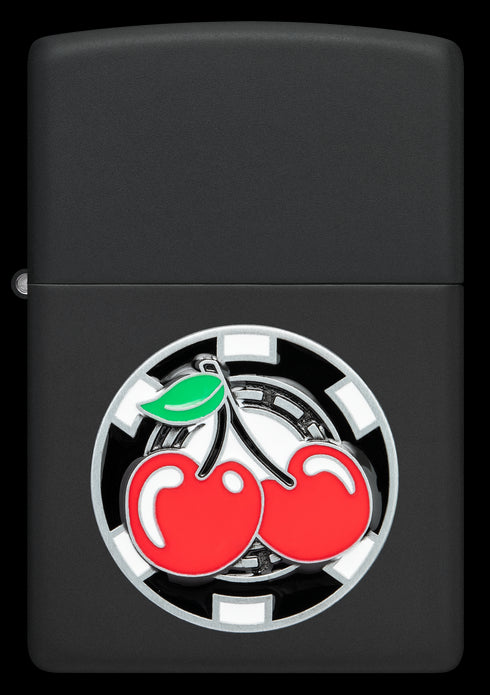 Zippo vžigalnik 48905 Poker Chip and Cherries Emblem