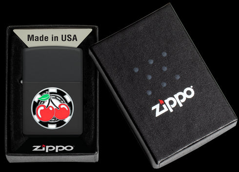 Zippo vžigalnik 48905 Poker Chip and Cherries Emblem