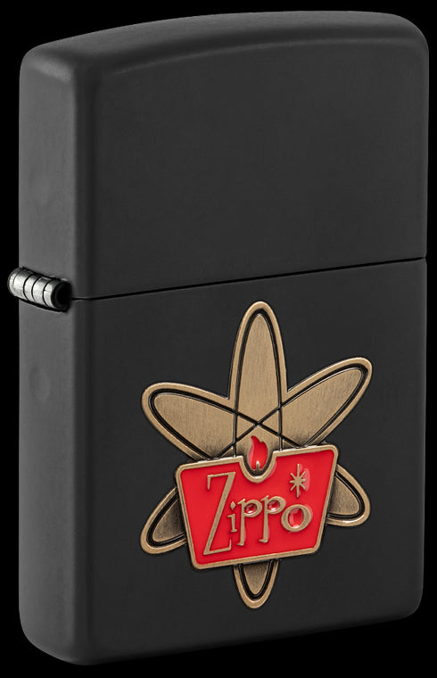 Zippo 48920 vžigalnik Zippo Atom, Black Matte