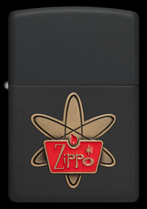 Zippo 48920 vžigalnik Zippo Atom, Black Matte
