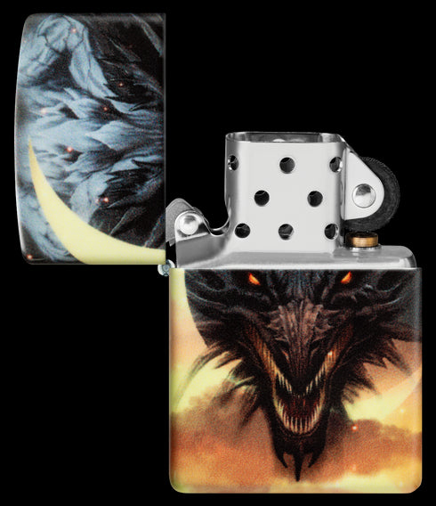 Zippo vžigalnik 48934 Dragon Glow in the Dark