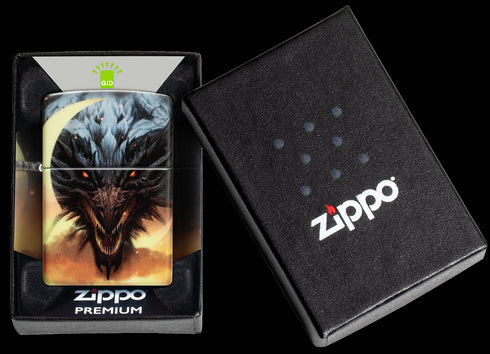 Zippo vžigalnik 48934 Dragon Glow in the Dark