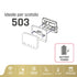 Termostat 49683041 WI-FI smart, črn