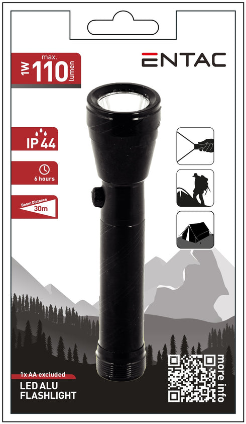 Entac 901565 Baterijska svetilka 1W 110lm 1xAA IP44