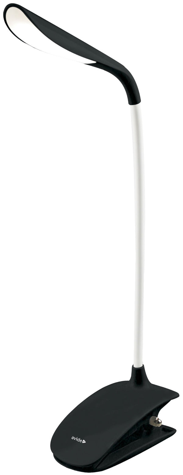 Avide 933122 Namizna svetilka Clip LED 1.5W 6400K 120lm 500mAh