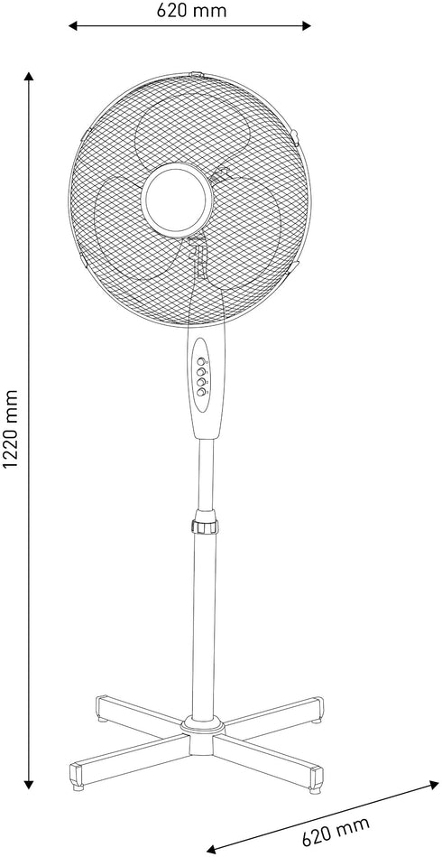 Entac 977720 Ventilator 45W