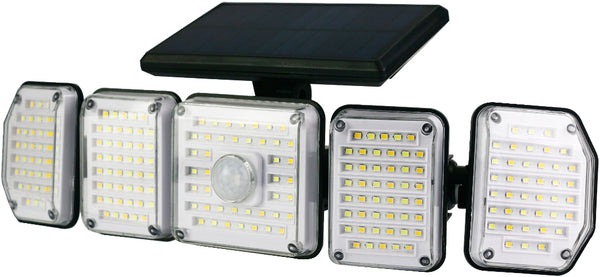 Reflektor solarni senzor IR 5 glav 2.5W 486lm CCT SMD IP44 ESL5H-214SMD-IR