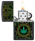 Zippo 49915 vžigalnik Rasta Canniabis Leaf UV