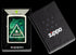 Zippo vžigalnik 60.006.871 Triangle Leaves, Glow in the Dark