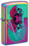 Zippo 60.006.889 vžigalnik Skull Mirrored