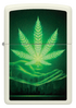 Zippo vžigalnik 60.006.900 Cannabis, Glow in the Dark