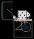 Zippo vžigalnik 60.006.904 Cannabis 420 Black Light