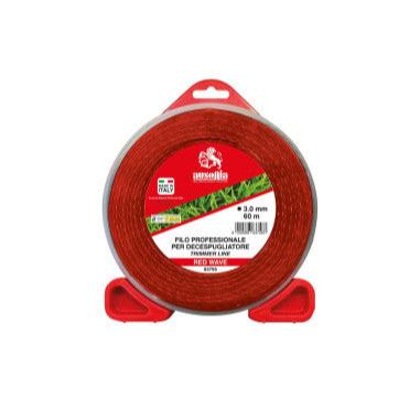 Ausonia 83758 Nitka Red Wave, 3mm x 60m