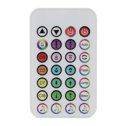 Avide 953328 Namizna svetilka barvna gaming LED 5W RGB z RC, ABLGLWIRC-RGBIC