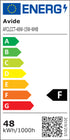 Svetilka stropna Whitney z ventilatorjem, Črna, AFCLCCT-48W-15W-WHB