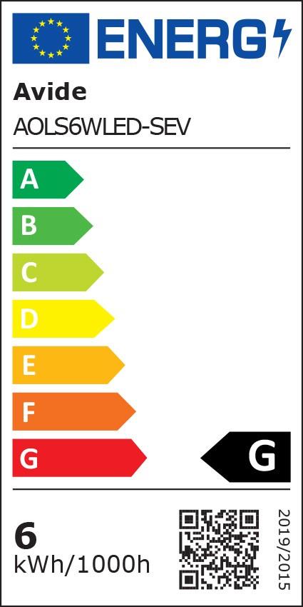 Svetilka vgradna (stopnice) Sevilla LED SMD 6W NW 4000K 402lm IP54 fi160mm AOLS6WLED-SEV