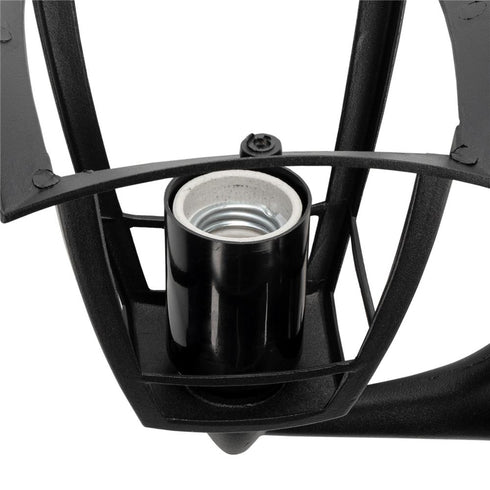 Svetilka zunanja Aria max40W 1xE27 IP44 črna AOWL-1XE27-ARIA-U