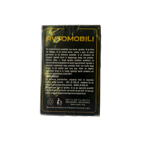 Grafoprint 1001003 Karte Avtomobili