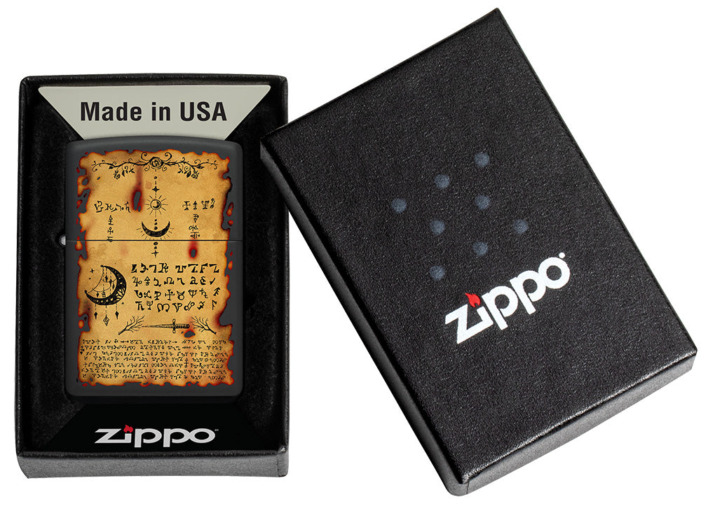 Zippo vžigalnik 36068 Book of the Dead