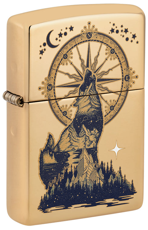 Zippo vžigalnik 36074 Howling Wolf