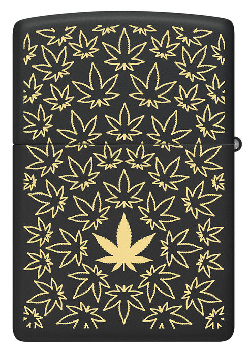 Zippo vžigalnik 36070 Cannabis Leaf