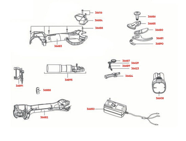 Ausonia 36681 Rezilo spodnje (za Nativa Medium 31816)