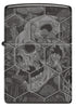 Zippo 46425 vžigalnik Hexagon Trippy Skull