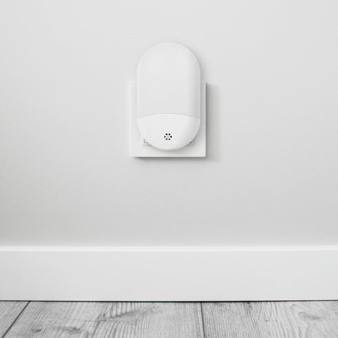 Svetilka nočni senzor oval 0.7W 3000K 30lm max 1m bela IP20 ENL-0.7W-DS