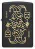 Zippo 46290 vžigalnik Joker Card Black Matte