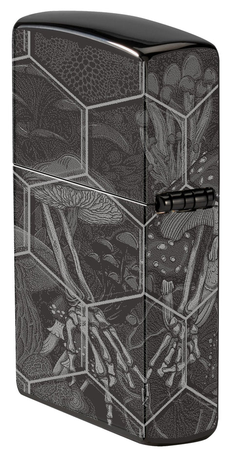 Zippo 46425 vžigalnik Hexagon Trippy Skull