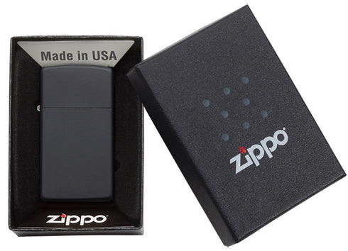Zippo vžigalnik 1618 Slim® Black Matte