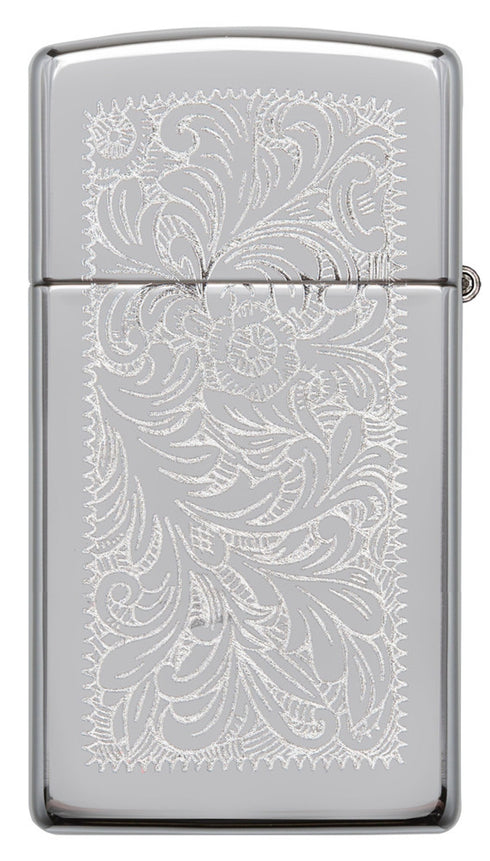 Zippo vžigalnik 1652 Venetian® Slim® High Polish Chrome