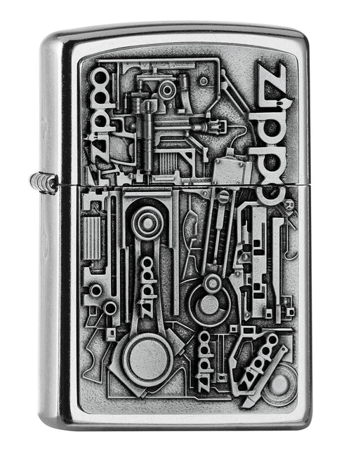 Zippo vžigalnik 2.006.539 Motor Parts Emblem