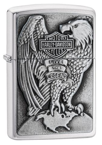Zippo vžigalnik 200HD.H231 Eagle & Globe Emblem