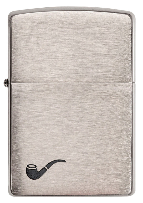 Zippo vžigalnik 200PL Pipe Brushed Chrome
