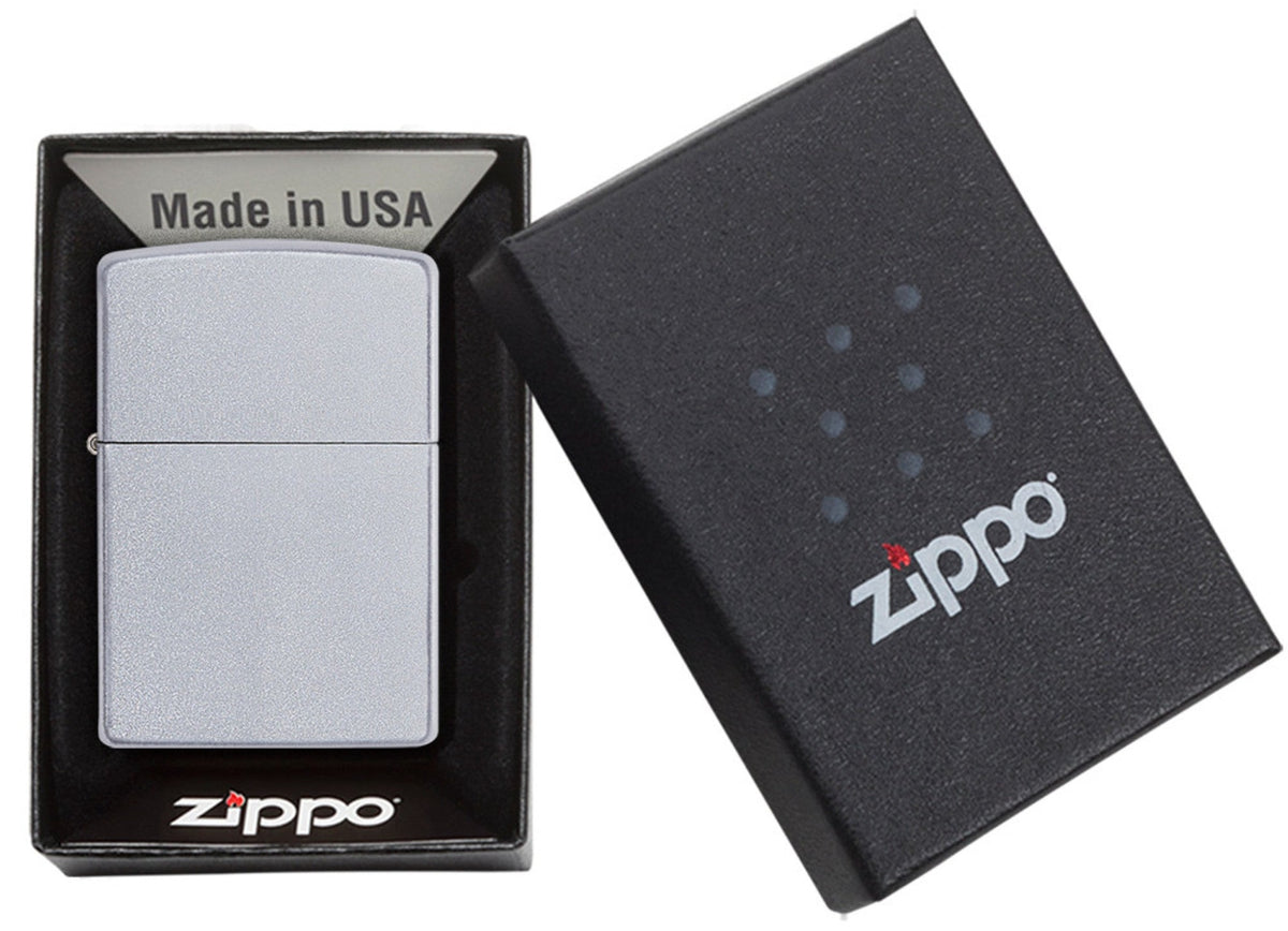 Zippo vžigalnik 205 Satin Chrome