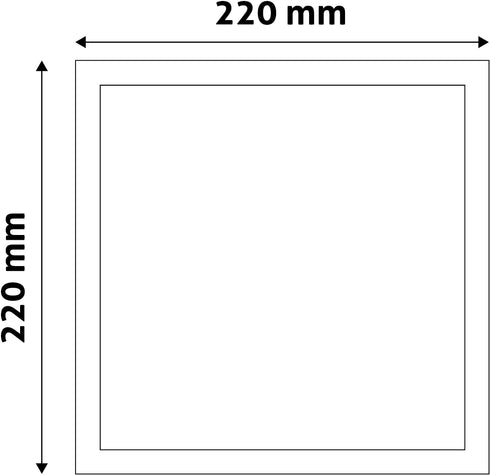 Avide 281314 Svetilka stropna vgradna LED 18W 3000K 1480lm